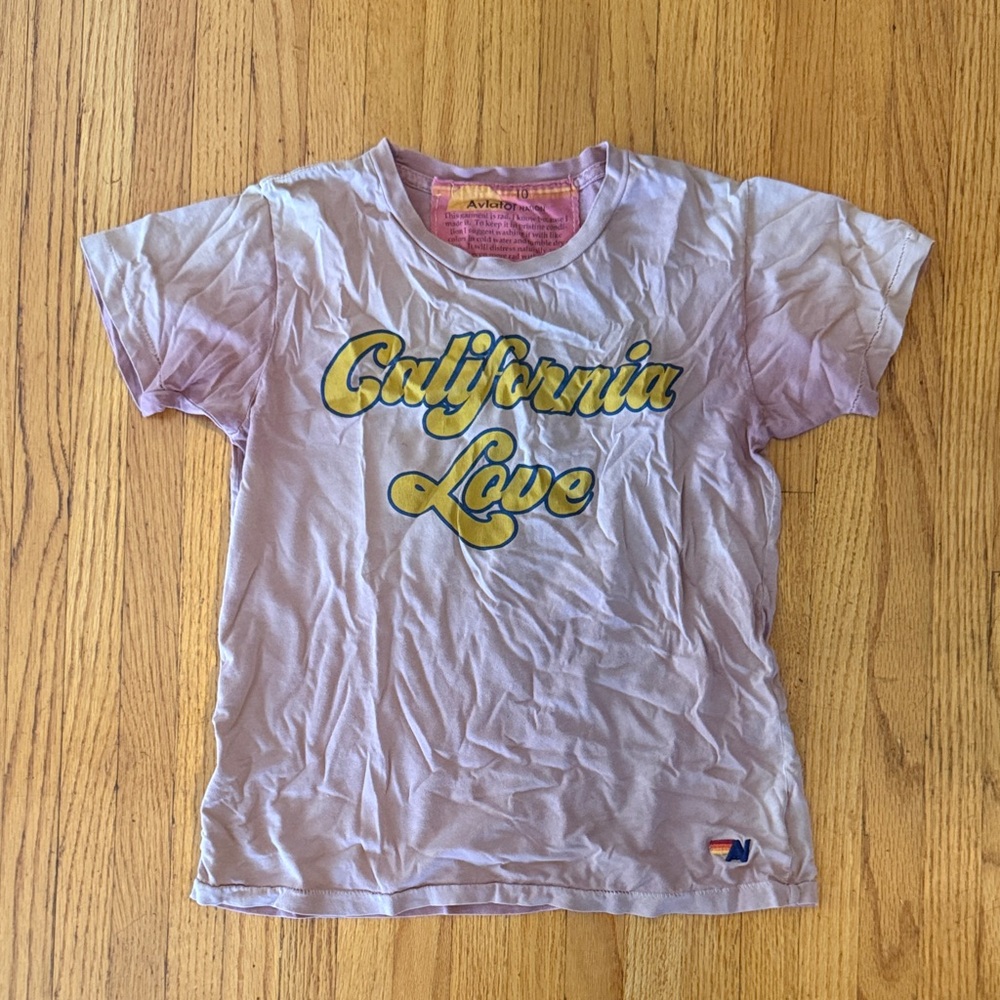 Aviator Nation Kids 'California Love' vintage tee